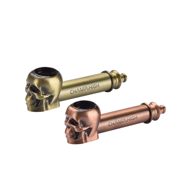 CHAMP HIGH METAL SKULL PIPE 8.5CM DL12 40506038