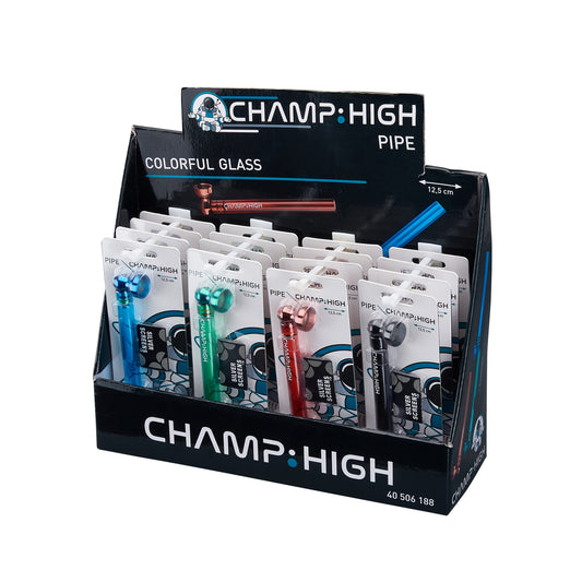 CHAMP HIGH COLORFUL GLASS PIPE DL16 40506188