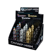 CHAMP HIGH SKULL METAL PIPE 8 CM DL12  40506224