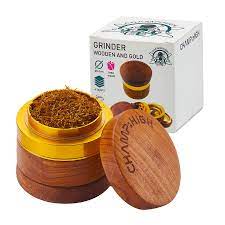 GRINDER CHAMP WOODEN DA 60mm 4 parti 40506104