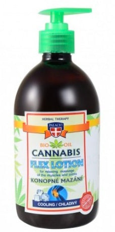 LOZIONE MASSAGGIO RINFRESCANTE + EROGATORE 5% CANNABIS Bio Oil 500ML