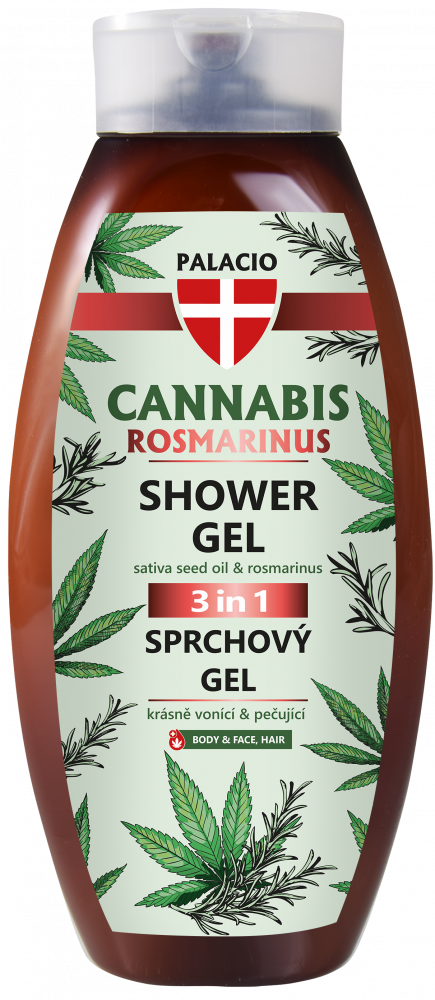 PALACIO CANNABIS ROSMARINUS SHOWER GEL 500 ML